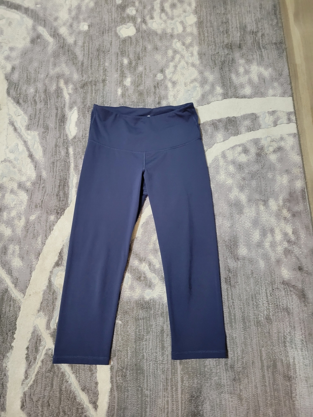 Old Navy Navy Blue High-Waist Women Cropped Leggings Size M